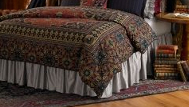 Persian Rug Inspired Bedding