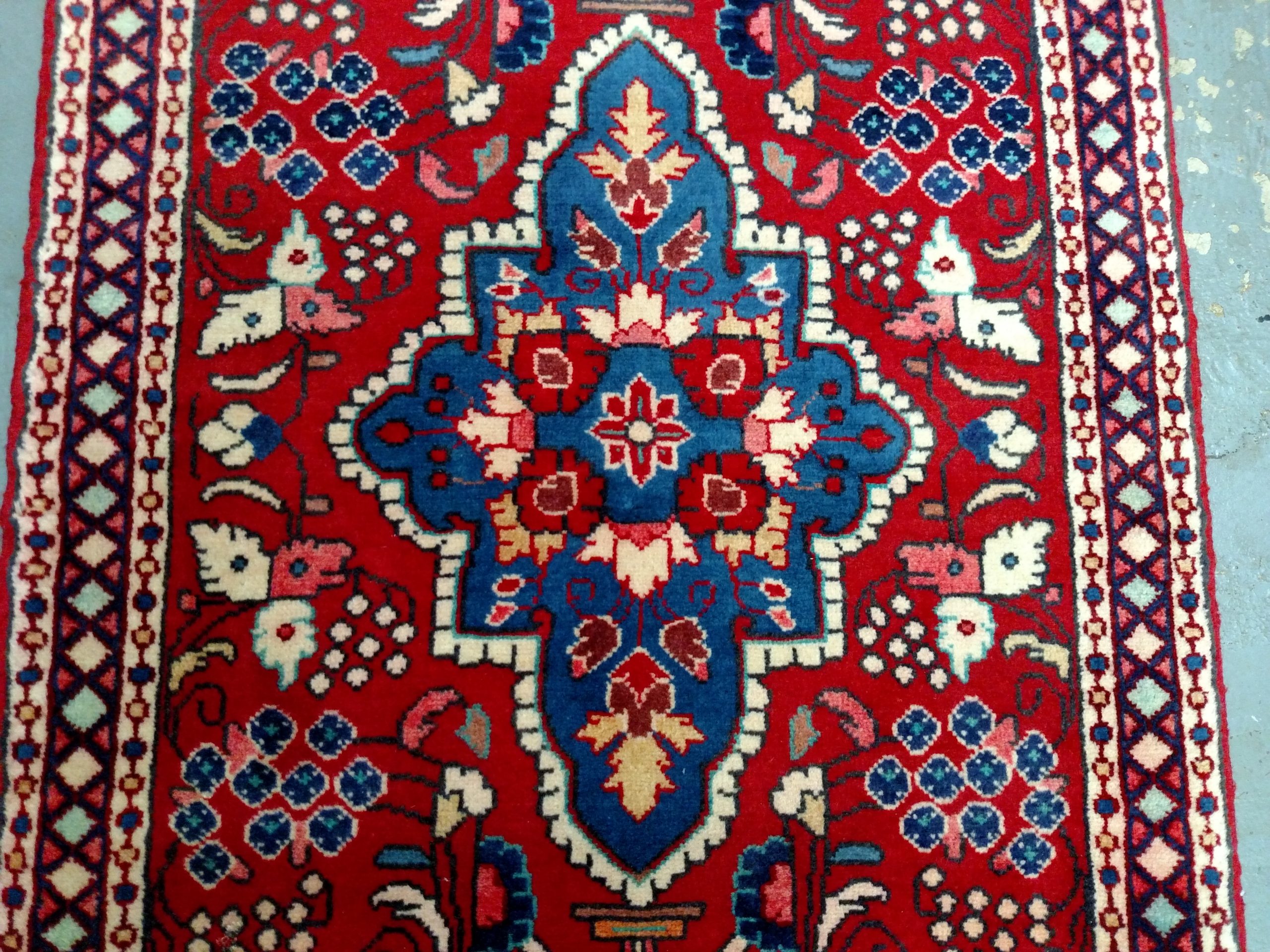 Red Sarouk Persian Rug
