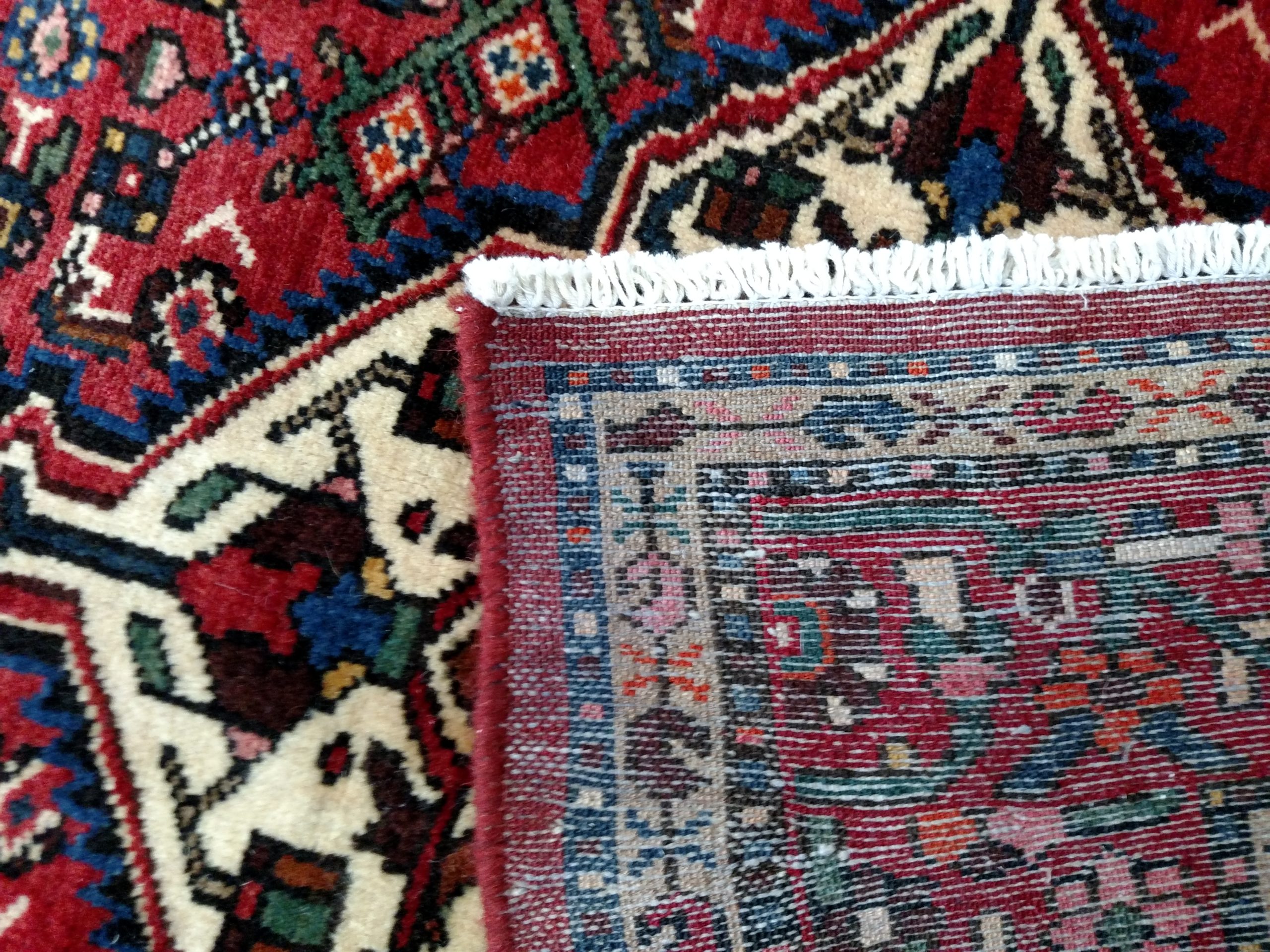 Red Hamadan Persian Rug