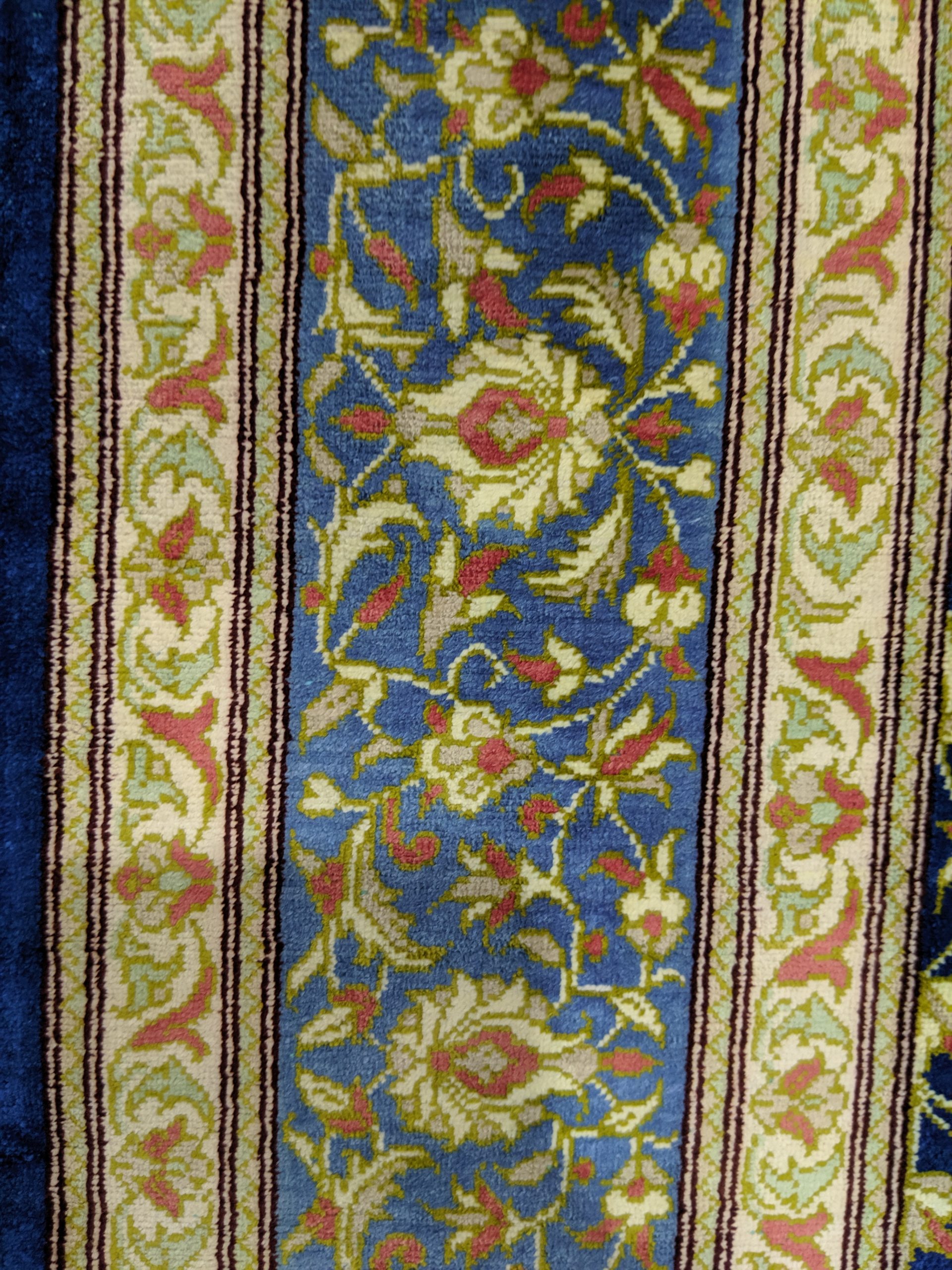 Silk Qum Persian Rug