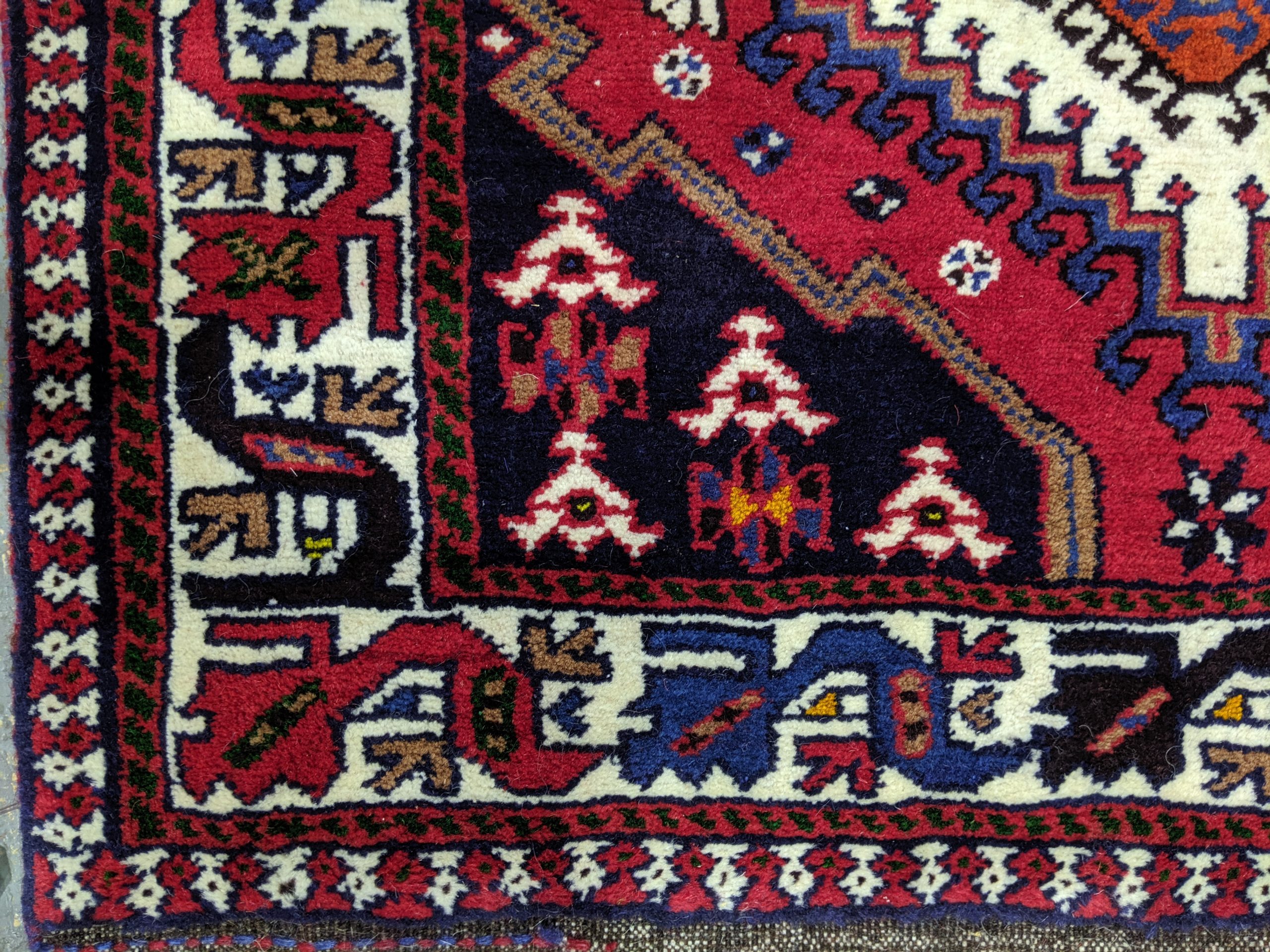 Vintage Yalameh Persian Rug