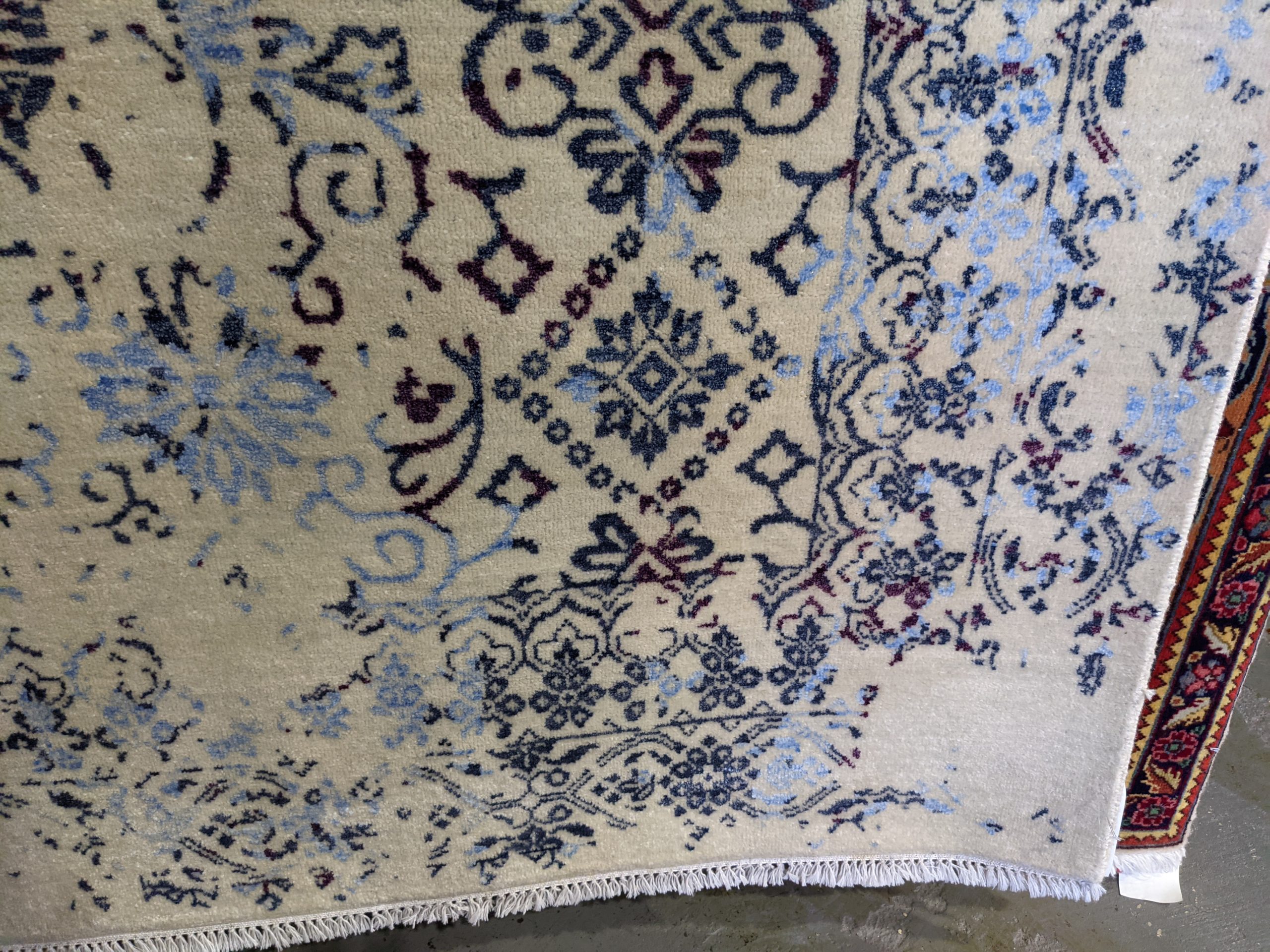 Antiqued Persian Style Rug