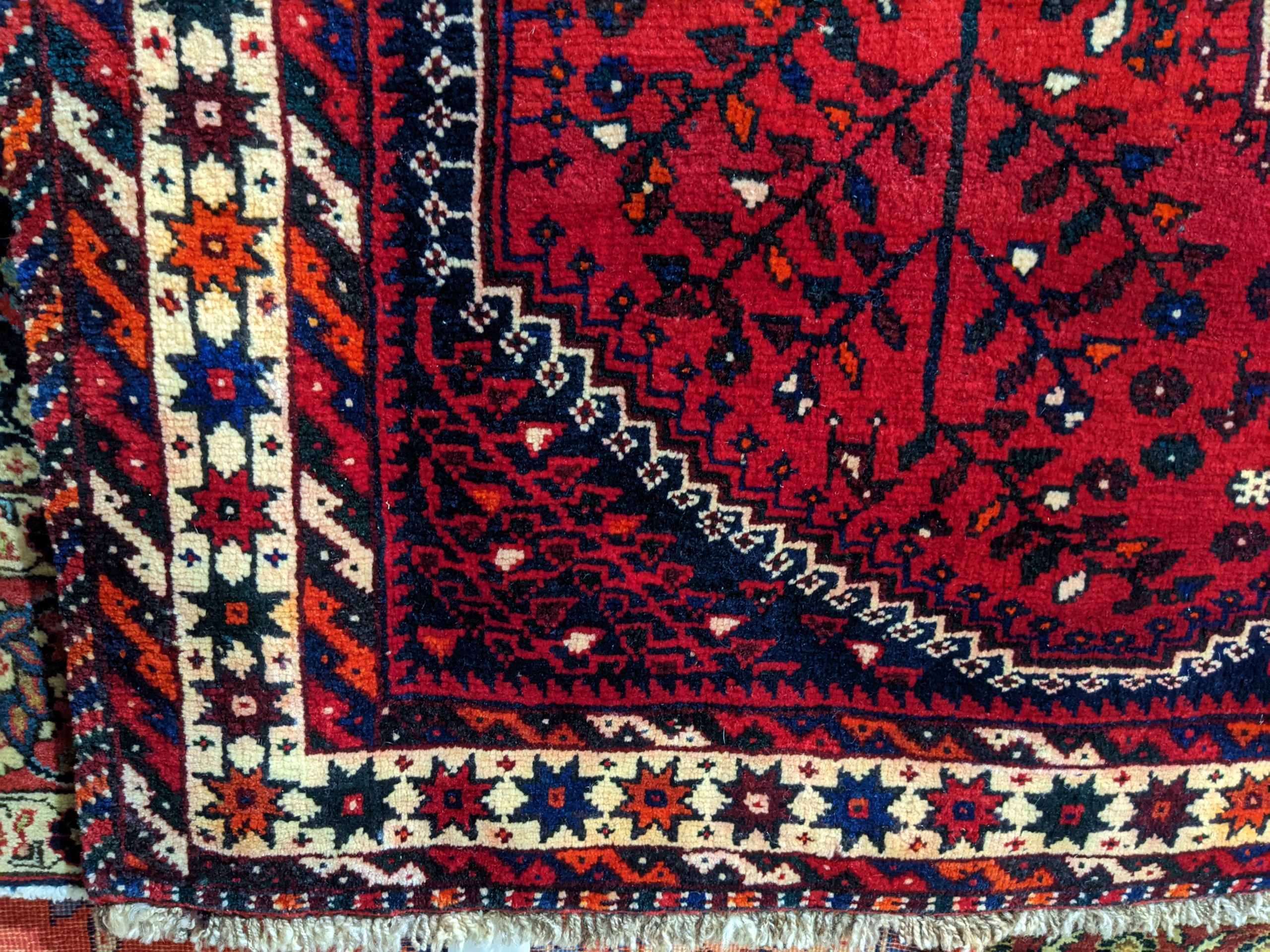 Vintage Shiraz Persian Rug