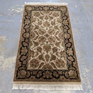 Hand-Knotted Agra Rug