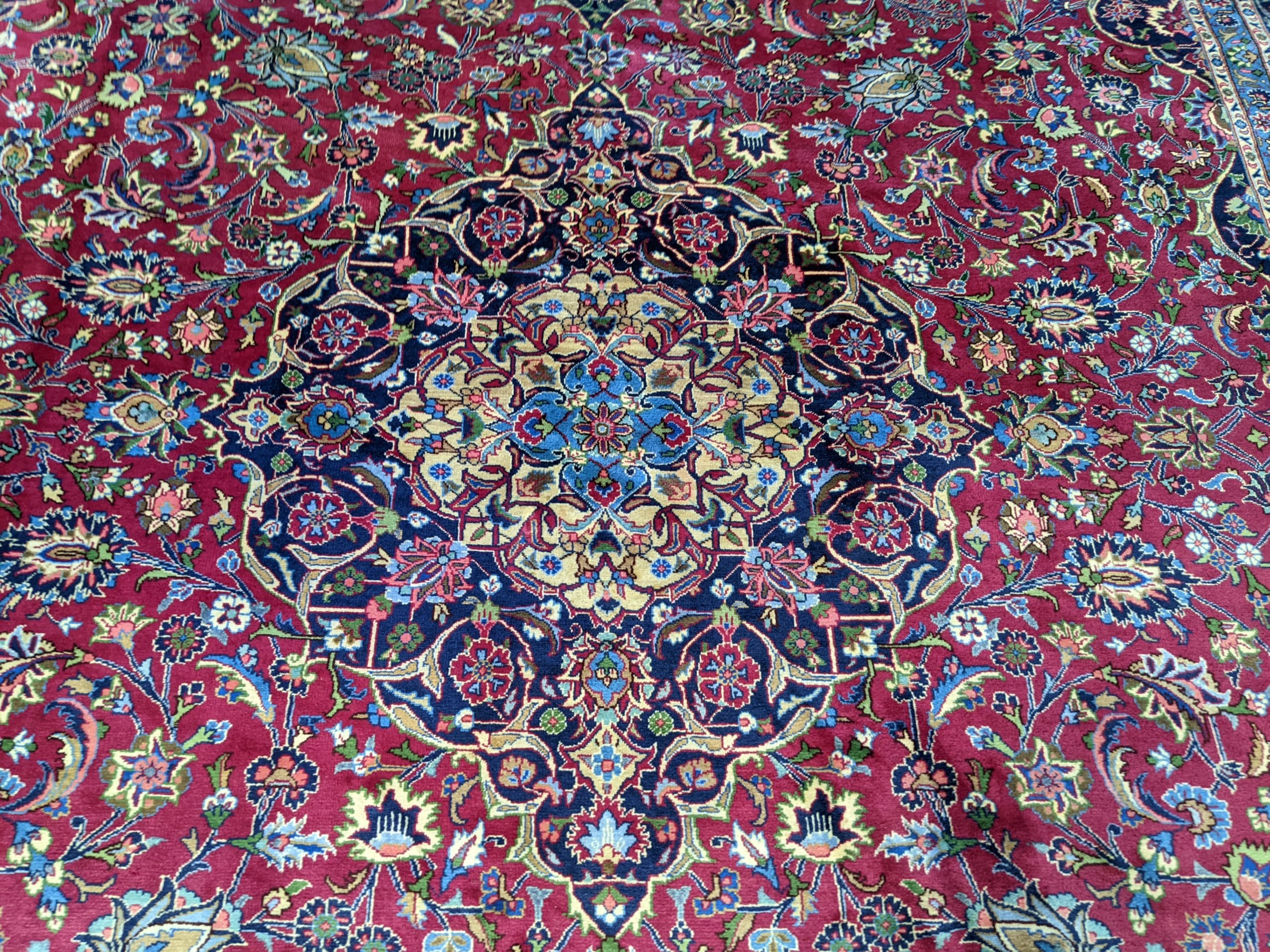 Room-Sized Mashad Rug
