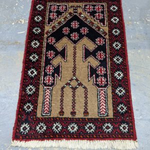 Vintage Balouch Persian Rug