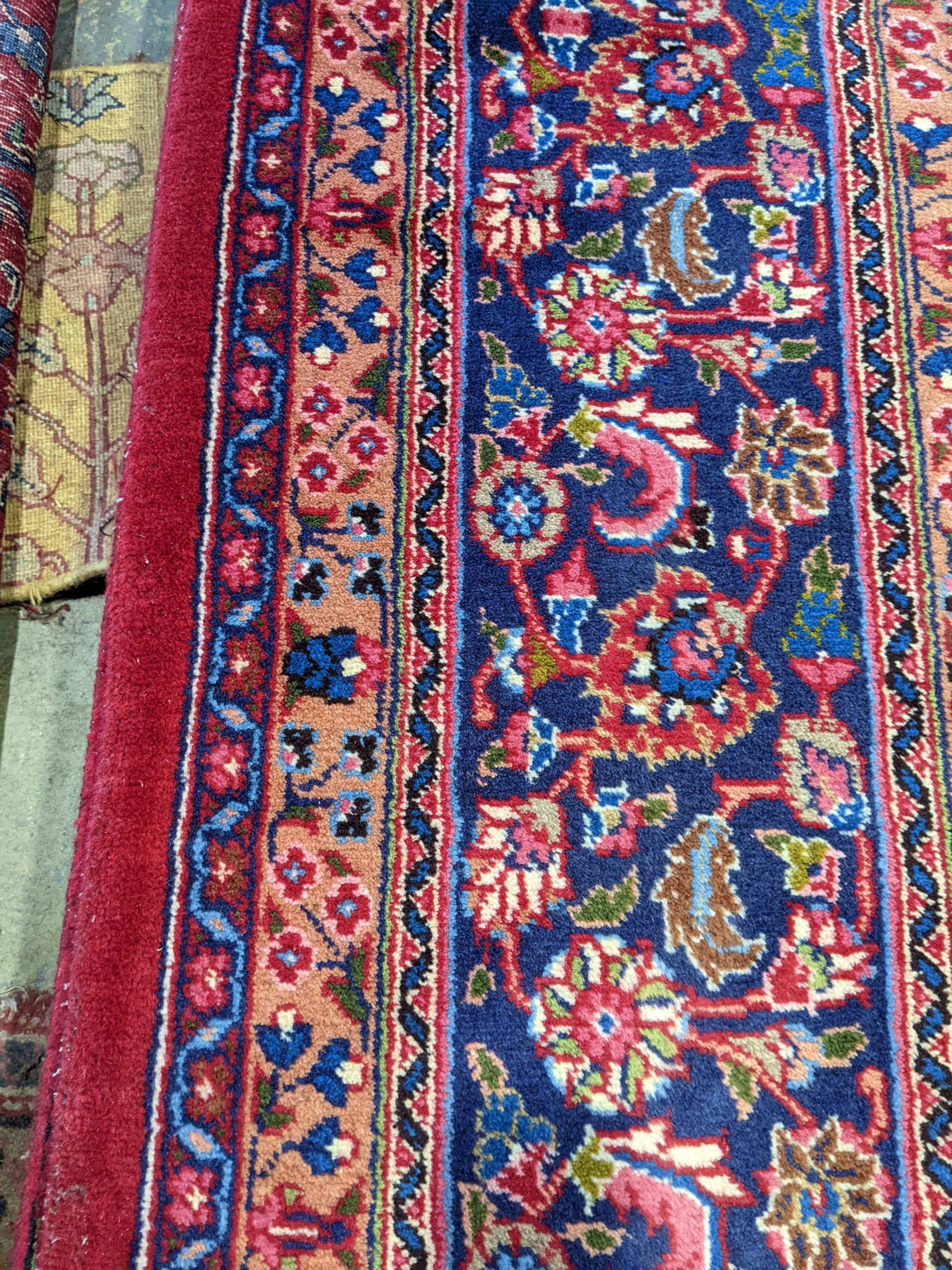 9.5 x 12.5 Mashad Persian Rug