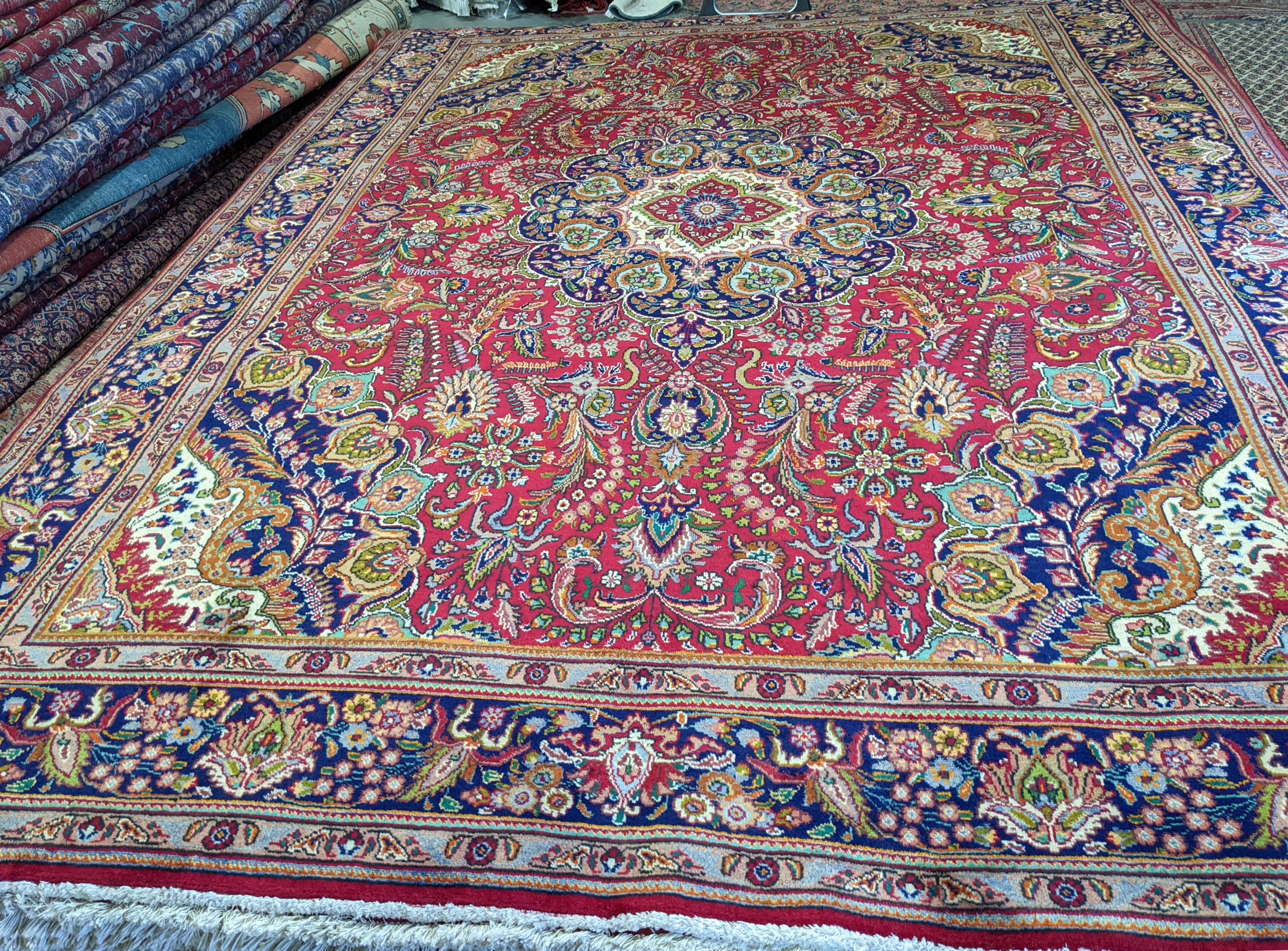 10x13 Tabriz Persian Rug
