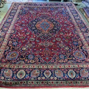 Room-Size Mashad Persian Rug