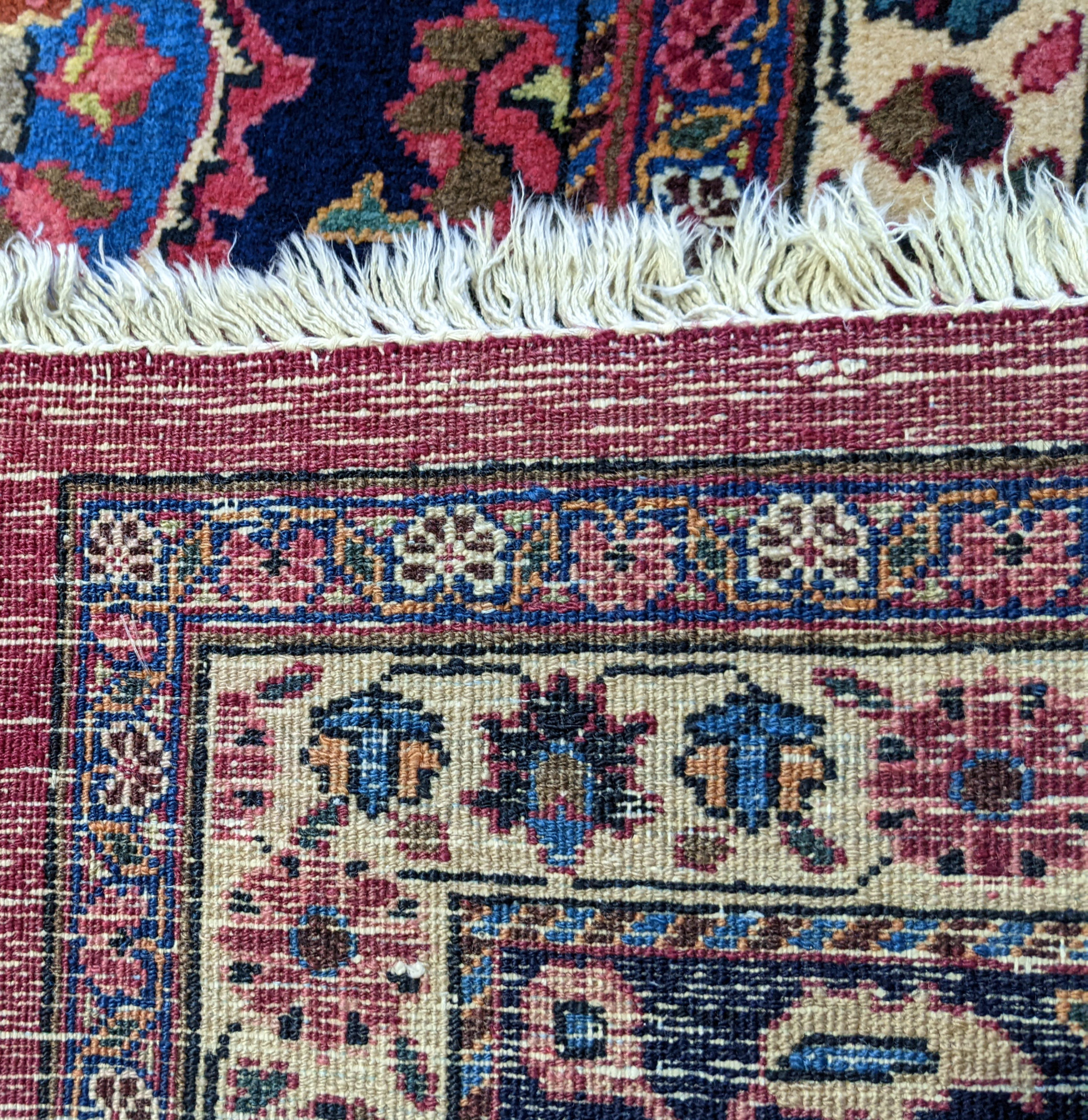 Room-Size Mashad Persian Rug