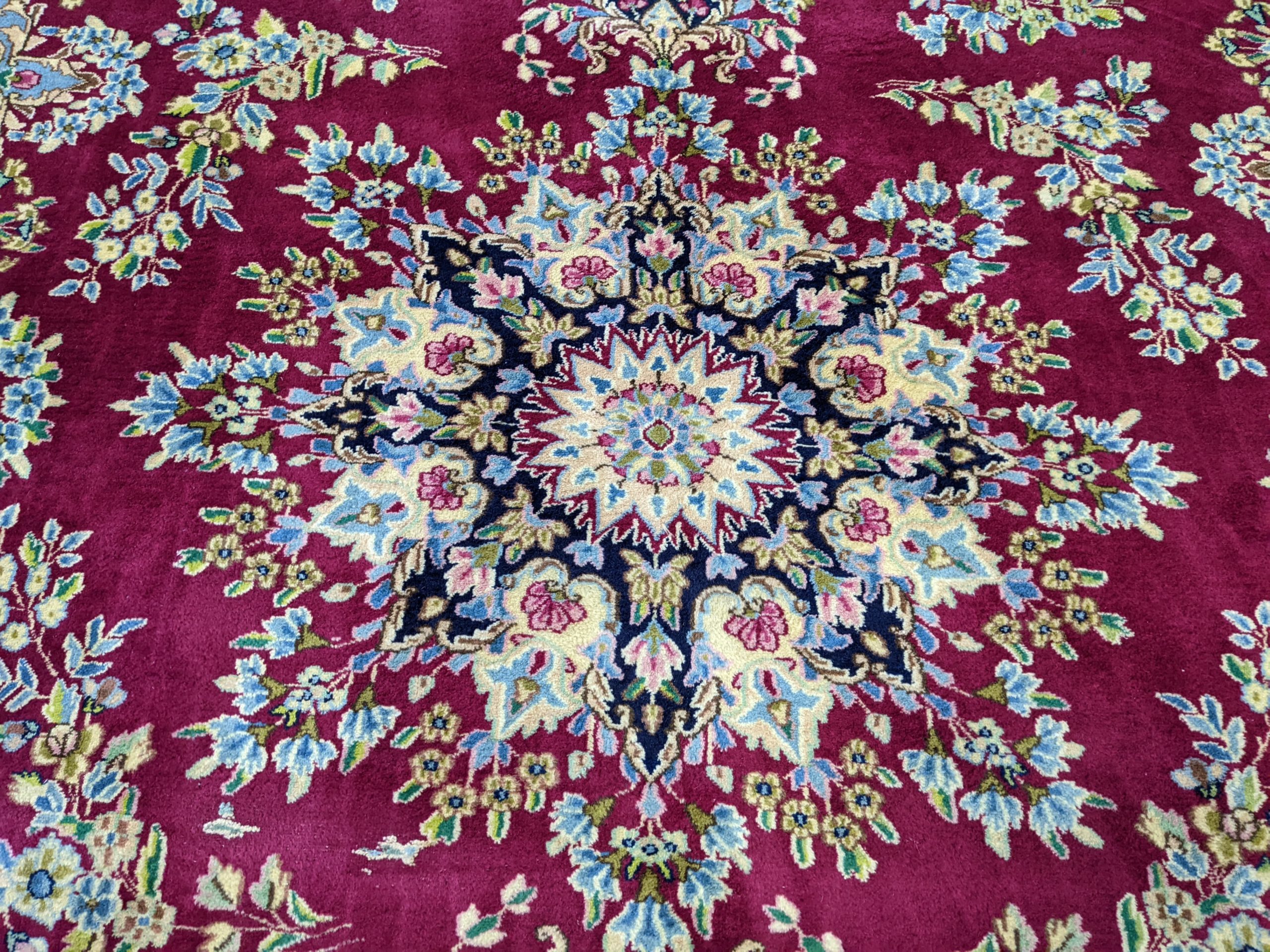 10' x 12'8" Lavar Kerman Persian Rug
