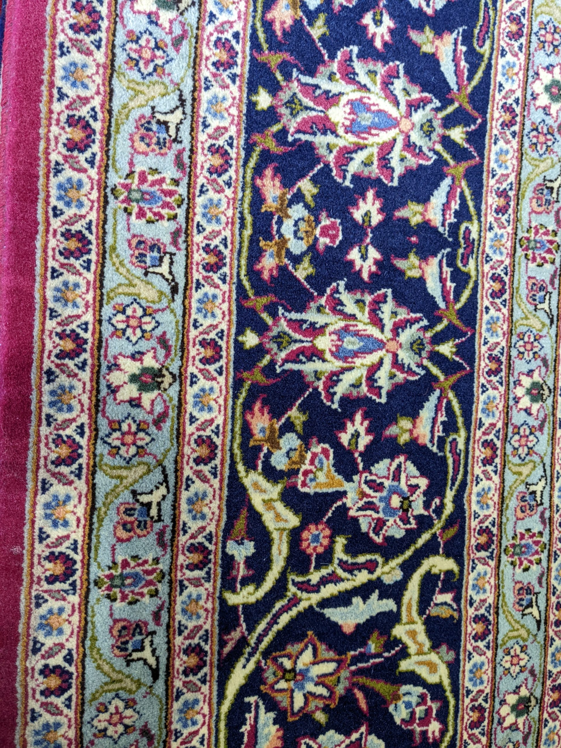 9'10" x 12'7" Mashad Persian Rug