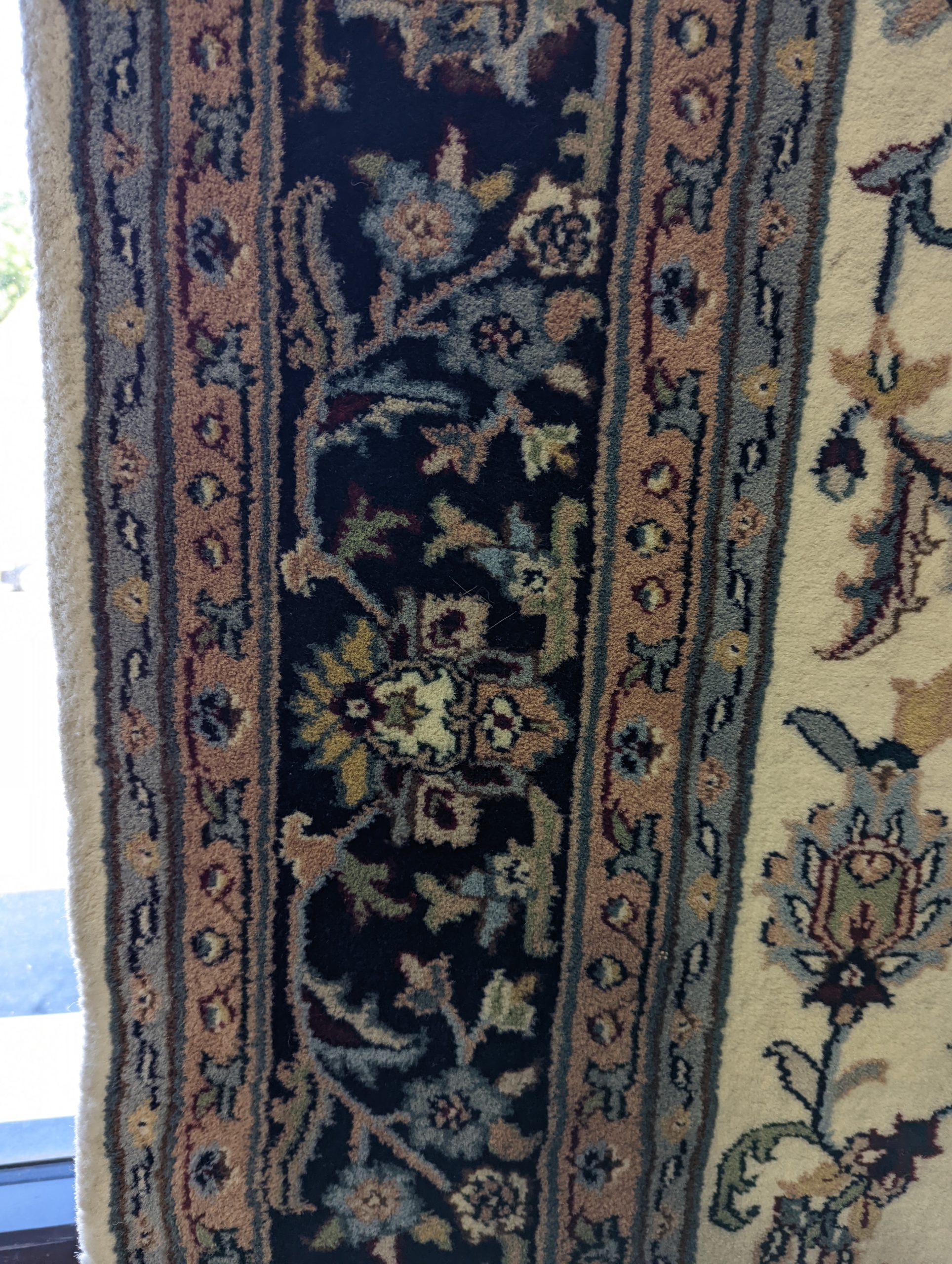 6x9 Tabriz-Style Indian Rug