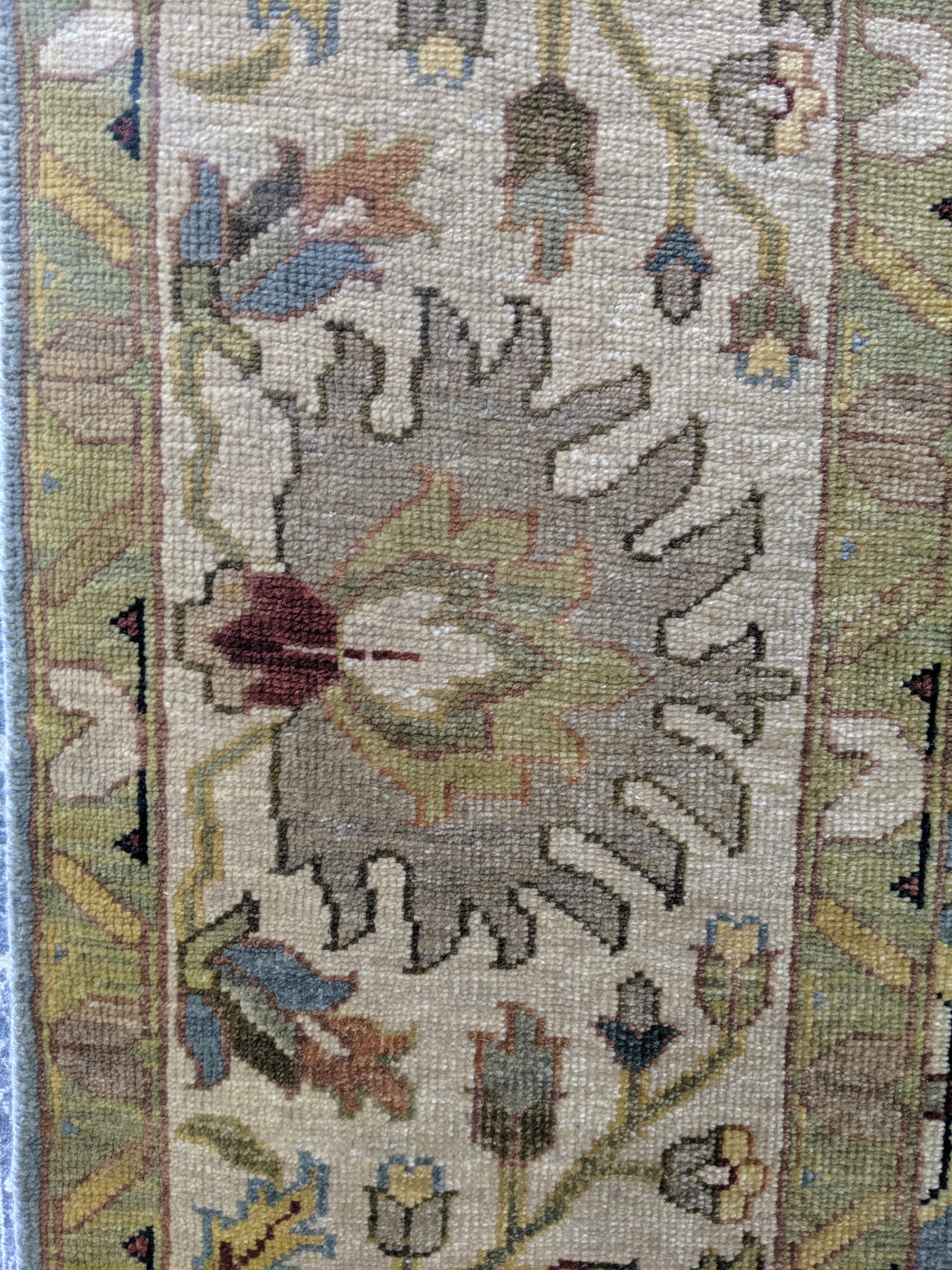9x12 Mahal-Style Indian Rug