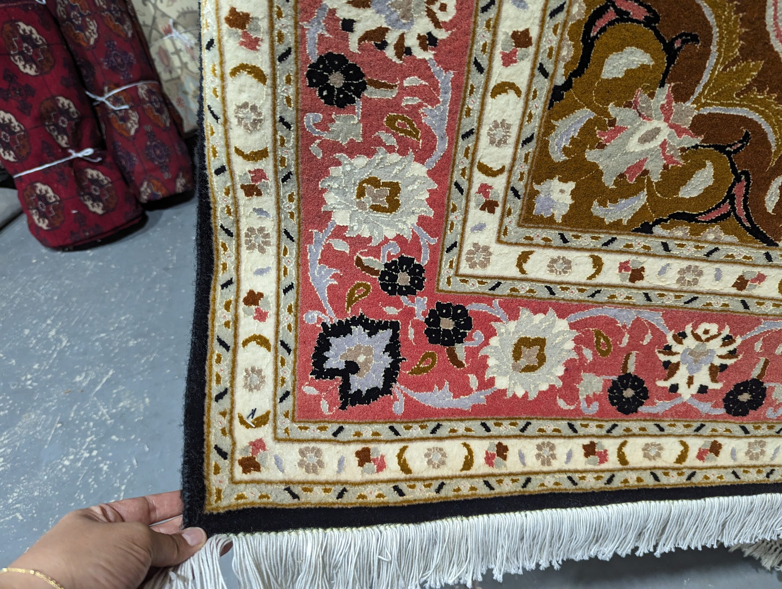 5' x 6'8" Tabriz Persian Rug