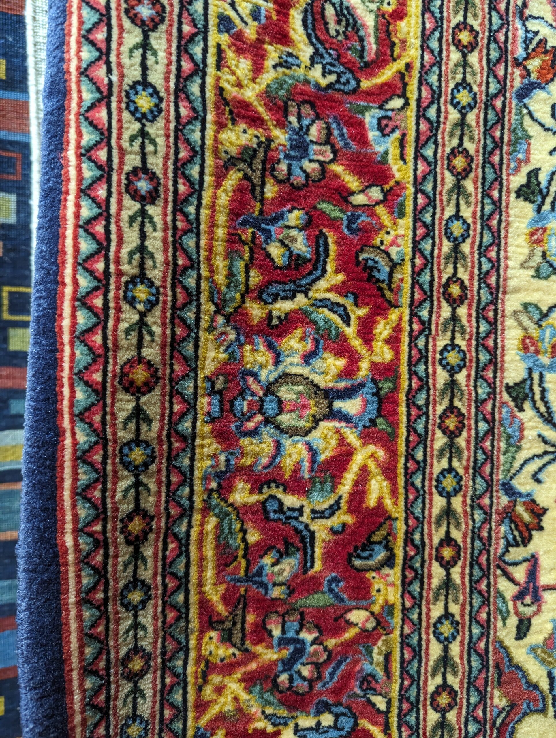 4.5x6.5 Qum Persian Rug
