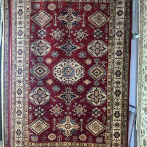 6x9 Red Kazak-Style Rug