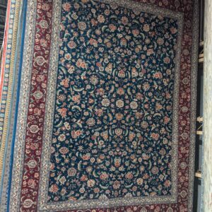 9x12 Teal Sino-Persian Rug