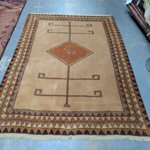 5x7 Gabbeh-Style Romanian Rug