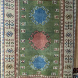 5.2 x 6.11 Gabbeh-Style Turkish Rug