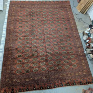 10'x13.5' Vintage Afghan Bokara