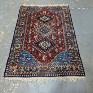 3.5' x 5' Vintage Yalameh Rug