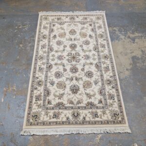 3x5 Ivory Persian-Style Rug