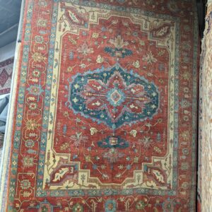 9x12 Serapi-Style Indian Rug