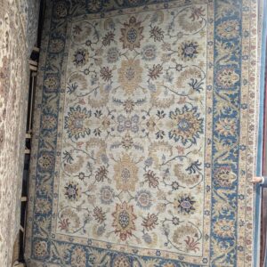 9'x12'4" Indian Tabriz Rug