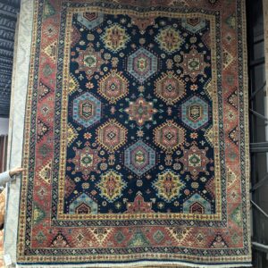 8x10 Kazak-Style Indian Rug