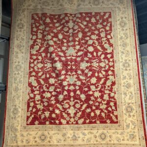 8'1" x 9'10" Pakistani Peshawar Rug