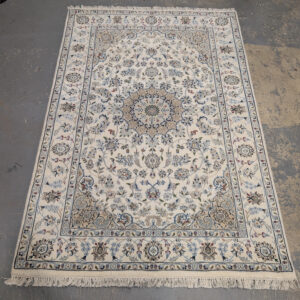 4x6 Nain-Style Indian Rug